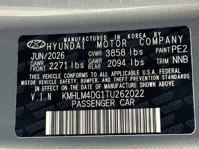 2026 Hyundai ELANTRA SEL Sport