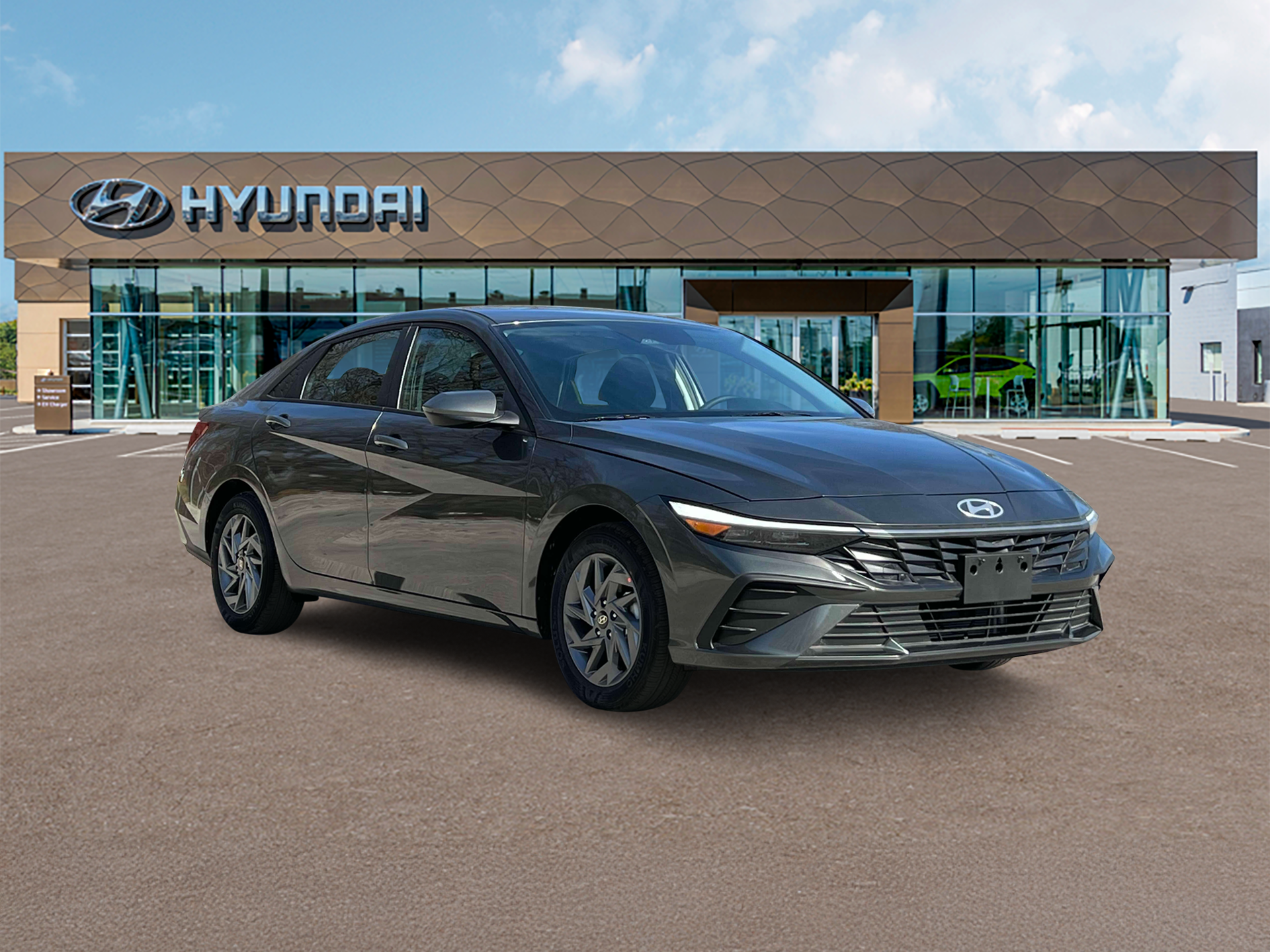 2025 Hyundai ELANTRA HYBRID Blue