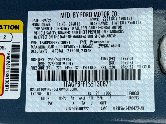 2025 Ford Mustang GT Premium
