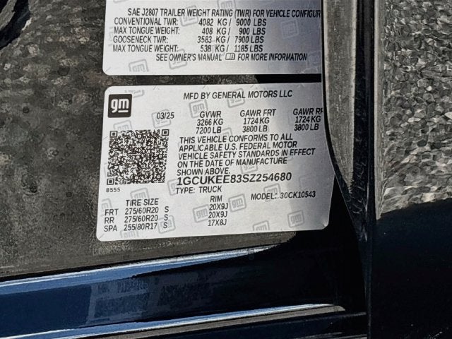 2025 Chevrolet Silverado 1500 RST