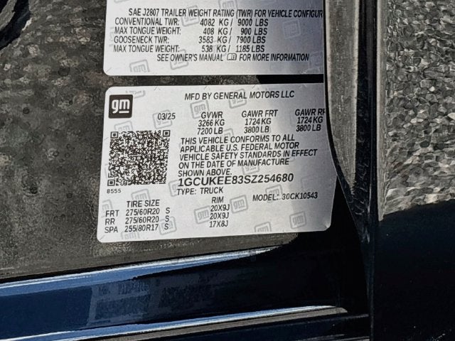 2025 Chevrolet Silverado 1500 RST