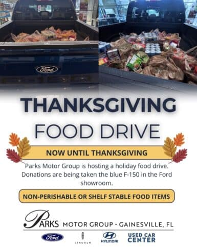 Thanksgiving Food Drive at Parks Ford: Help Us Give Back!